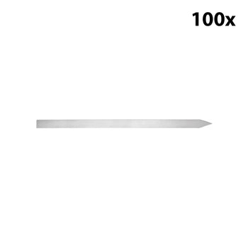 Krom Paslanmaz Beyti Şişi - 2x700 mm - (100 Adet) - Alba