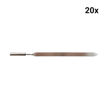 Metal Saplı Brezilya Usulü Sunum Şişi - 650 mm - (20 Adet) - Alba