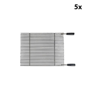 Yuvarlak Paslanmaz Endüstriyel Izgara - 10 mm - (5 Adet) - Alba