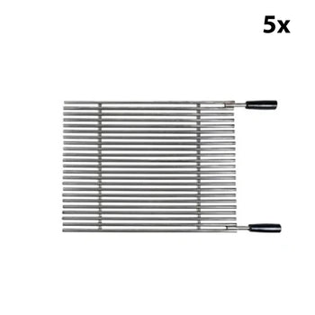 Kare Paslanmaz Endüstriyel Izgara - 8 mm - (5 Adet) - Alba