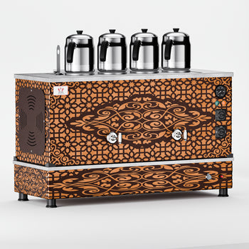 Bakır Pro Compact Hibrit Çay Makinesi  - 40 Lt. - Anka