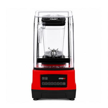 Buz Kırıcı Sessiz Dijital Bar Blender - 2 Lt - 2,2 kW - Kırmızı