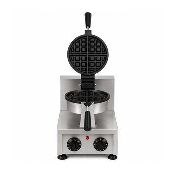 Tekli Amerikan Döner Tip Waffle Makinesi - Elektrikli - Zamanlayıcılı