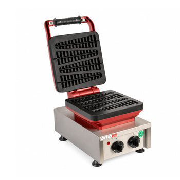 Tekli Çubuk Waffle Makinesi - Elektrikli - Zamanlayıcılı