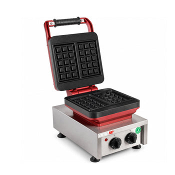 Manuel Waffle Makinesi - Elektrikli - Kare Model - Zamanlayıcılı
