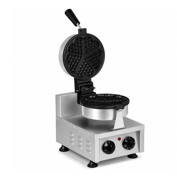 Tekli Kalp Waffle Makinesi - Elektrikli - Zamanlayıcılı