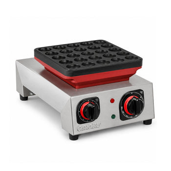 Tekli Poffertjes Waffle Makinesi - Elektrikli - Zamanlayıcılı