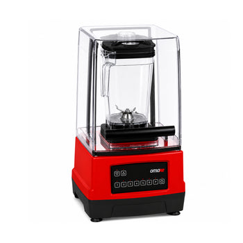 Buz Kırıcı Sessiz Dijital Bar Blender - 2 Lt - 2,2 kW - Kırmızı