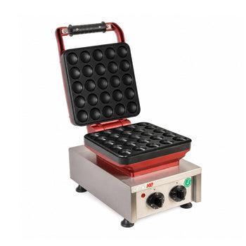 Tekli Mini Top Waffle Makinesi - Elektrikli - Zamanlayıcılı