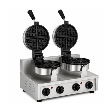 Çiftli Amerikan Waffle Makinesi - Elektrikli - Zamanlayıcılı