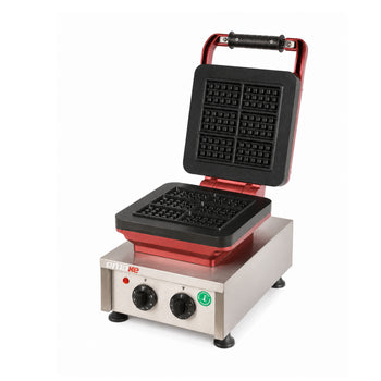 Mini Belçika Waffle Makinesi - Elektrikli - Zamanlayıcılı