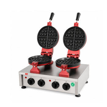 Çiftli Waffle Makinesi - Elektrikli - Zamanlayıcılı