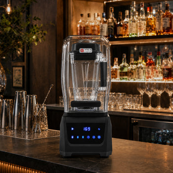 Dijital Bar Blender - Gürültü Önleyici Kapaklı - 5 Programlı - 2.5 L - 1680 W - Gastrotech