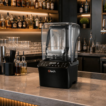 Bar Blender - Gürültü Önleyici Kapaklı - 1.2 L - 1500 W - Siyah - Gastrotech