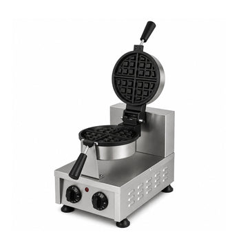 Tekli Amerikan Döner Tip Waffle Makinesi - Elektrikli - Zamanlayıcılı