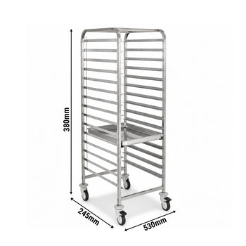 Tepsi Taşıma Arabası - 50x70 Tepsiye Göre