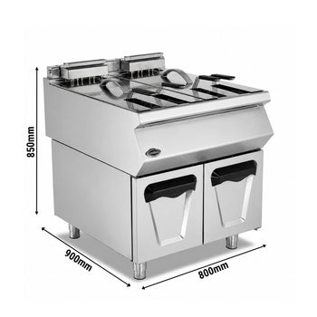 Gazlı Fritöz - 24+24 Litre