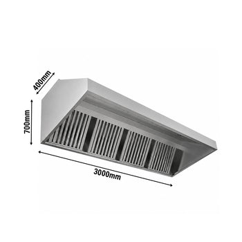 Duvar Tipi Davlumbaz - 5 Filtreli - 400 Seri