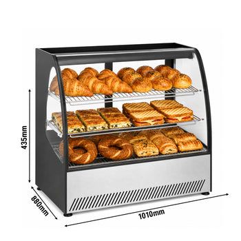 Set Üstü Sıcak Teşhir Ünitesi - 870x570x700 mm - 160 Lt