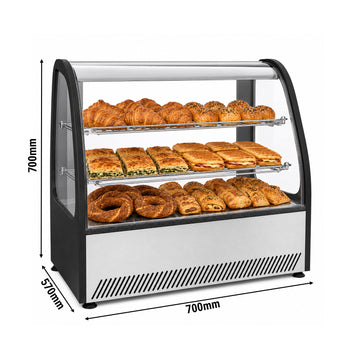 Set Üstü Sıcak Teşhir Ünitesi - 700x570 mm