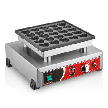 Tekli Kalpli Bubble Waffle Makinesi - Elektrikli - SilverInox