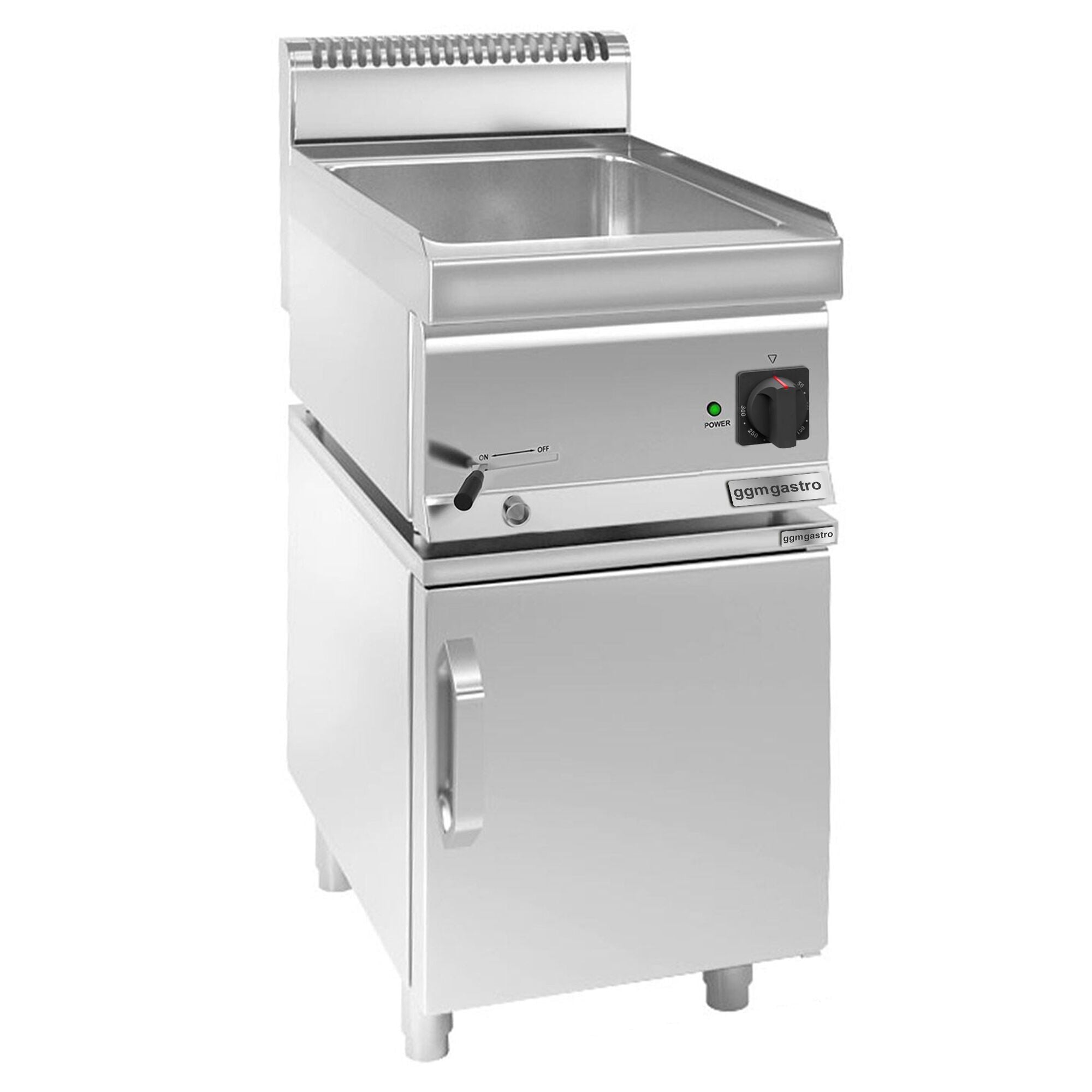 Elektrikli Benmari - 1,2 kW - 1x GN 1/1 veya 2x GN 1/2 - 1 Kapılı Alt Stand Dahil