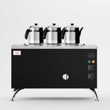 Black Pro Compact Elektrikli Çay Makinesi - 30 Lt. - Anka