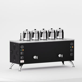 Black Pro Compact Elektrikli Çay Makinesi - 50 Lt. - Anka