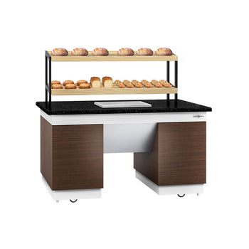 Ekmek Rafı DUBLIN - Siyah Granit Çalışma Tezgahlı - 1600 mm x 800 mm