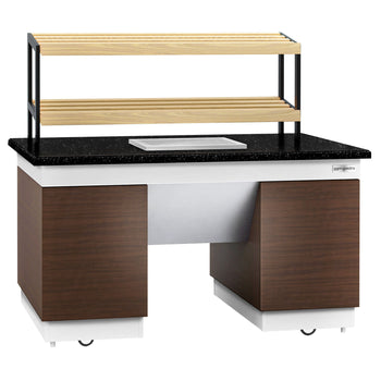 Ekmek Rafı DUBLIN - Siyah Granit Çalışma Tezgahlı - 1600 mm x 800 mm