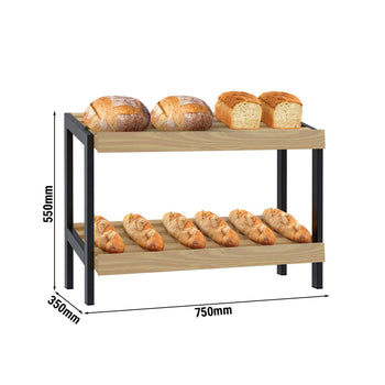 Ekmek Rafı - 700mm - 2 Raflı