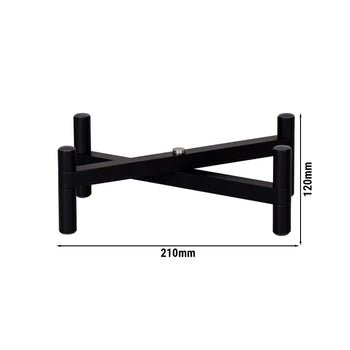 Büfe Standı - Katlanabilir - Yükseklik: 120 mm - Siyah - 210 mm