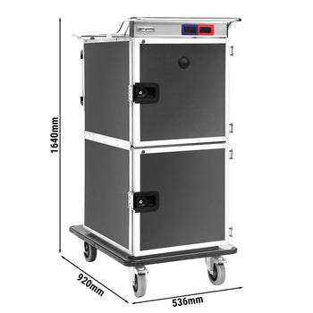 Banket Arabası - Sıcak & Soğuk - 2x 6x GN 1/1