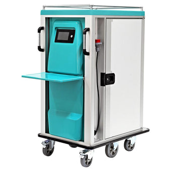 Hastane Sıcak&Soğuk Servis Arabası - 24 Özel Tepsi Dahil