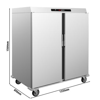 Banket Arabası Premium - Sıcak - 20x GN 2/1 veya 40x GN 1/1 - Dijital