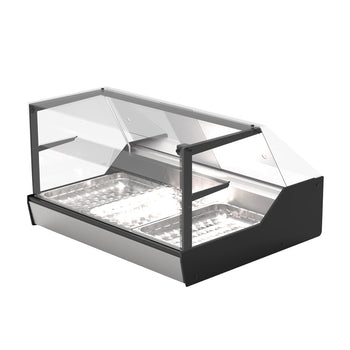 Set Üstü Soğuk Teşhir Ünitesi – 3 GN 1/1 – Düz Camlı – 1010x880x620 mm