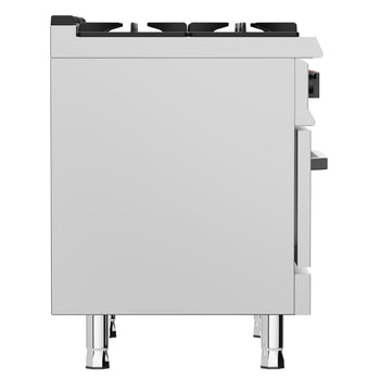 Fırınlı Kuzine - 32kW - 4 Gözlü - Fırınlı - Gazlı Fırın - Statik - 6kW