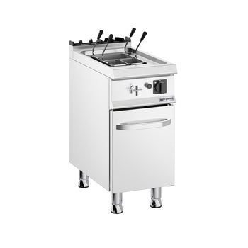 Gazlı Makarna Haşlama Makinesi - 700 Seri - Dolaplı, 1 Kapılı - 18L - 10,5kW - Tahliye Musluklu