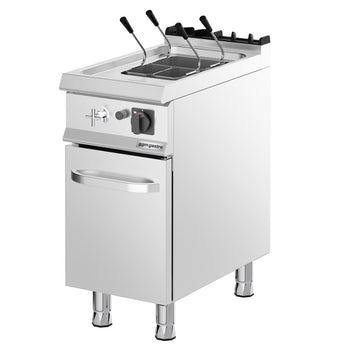 Gazlı Makarna Haşlama Makinesi - 700 Seri - Dolaplı, 1 Kapılı - 18L - 10,5kW - Tahliye Musluklu