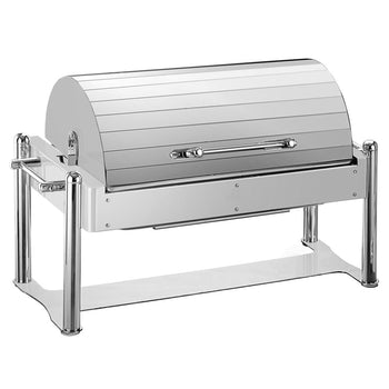 Reşo Kabı - GN 1/1 - Döner Kapaklı - Krom