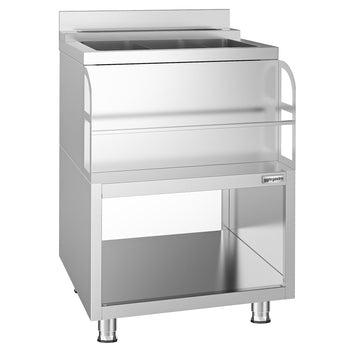 Kokteyl Bar Ünitesi - 600x600 mm - 3 Soğutma Haznesi ve Şişe Tutuculu