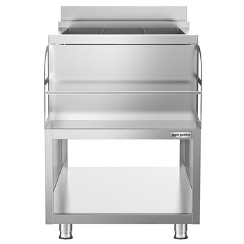 Kokteyl Bar Ünitesi - 600x600 mm - 3 Soğutma Haznesi ve Şişe Tutuculu