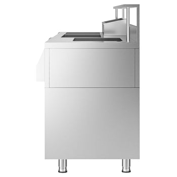 Kokteyl Hazırlık Tezgahı - 1200x720 mm - 2 Sürgülü Kapaklı