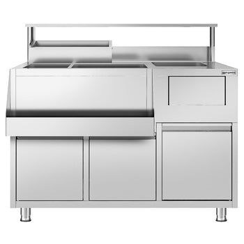 Kokteyl Hazırlık Tezgahı - 1200x720 mm - 2 Çekmeceli