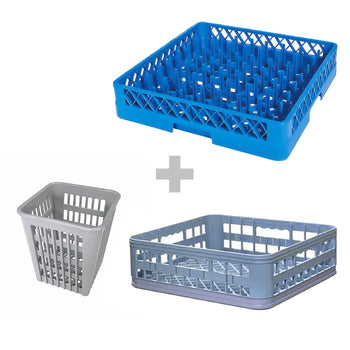 Giyotin Tip Bulaşık Makinesi - 9,66 kW - Deterjan & Tahliye Pompalı