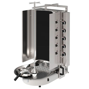 Gazlı Döner Ocağı - ROBAX® Camlı - 10 Gözlü - Maks. 90kg