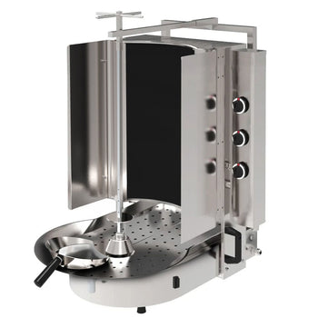 Gazlı Döner Ocağı - ROBAX® Camlı - 6 Gözlü - Maks. 60kg