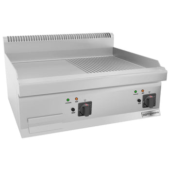 Elektrikli Pleyt Izgara - 9 kW- Pürüzsüz & Oluklu