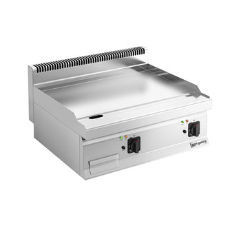Elektrikli Pleyt Izgara - 9,0kW - Düz - Pişirme Yüzeyi: 795x453mm