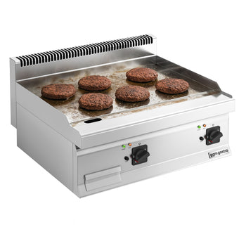 Elektrikli Pleyt Izgara - 9,0kW - Düz - Pişirme Yüzeyi: 795x453mm